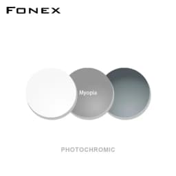 FONEX Customized 1.56 1.61 1.67 Photochromic Optical Prescription CR-39 Resin Aspheric Glasses Lenses Myopia Sunglasses Lens
