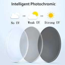 FONEX Customized 1.56 1.61 1.67 Photochromic Optical Prescription CR-39 Resin Aspheric Glasses Lenses Myopia Sunglasses Lens