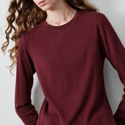 TOYOUTH Women's Slub Cotton T Shirt 2026 Fall New Arrival Mousse Soft Crew Neck Multi Color Versatile Casual Layering Top