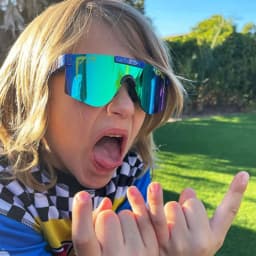 Pit Viper Outdoor Cycling Children's UV-400 Sun Glasses for Protection Against Ultraviolet Rays, Sports Glasses