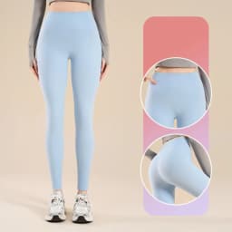 BIVIGAOS New Fitness Yoga Sharkskin Leggings Women High Waist Butt Lifter Naked Feeling Elastic Sports Tight Peach Hip Leggings