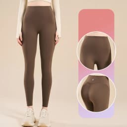BIVIGAOS New Fitness Yoga Sharkskin Leggings Women High Waist Butt Lifter Naked Feeling Elastic Sports Tight Peach Hip Leggings
