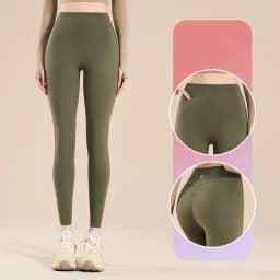 BIVIGAOS New Fitness Yoga Sharkskin Leggings Women High Waist Butt Lifter Naked Feeling Elastic Sports Tight Peach Hip Leggings