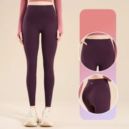 BIVIGAOS New Fitness Yoga Sharkskin Leggings Women High Waist Butt Lifter Naked Feeling Elastic Sports Tight Peach Hip Leggings