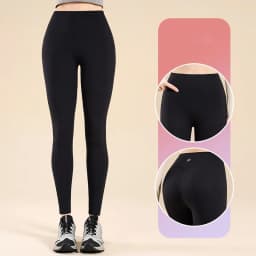 BIVIGAOS New Fitness Yoga Sharkskin Leggings Women High Waist Butt Lifter Naked Feeling Elastic Sports Tight Peach Hip Leggings