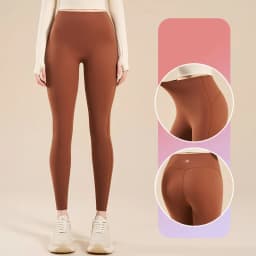BIVIGAOS New Fitness Yoga Sharkskin Leggings Women High Waist Butt Lifter Naked Feeling Elastic Sports Tight Peach Hip Leggings