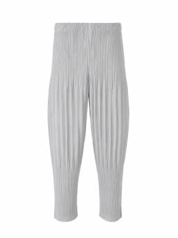 Miyake Pleated Loose Pants Men Japanese Vintage Harem Trousers Breathable Low-crotch Streetwear