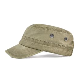 Military Cap Men Washed Cotton Fashion Design Flat Baseball Cap Top Army Hat with Air Hole Adjustable