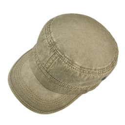 Military Cap Men Washed Cotton Fashion Design Flat Baseball Cap Top Army Hat with Air Hole Adjustable