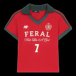 ELFSACK Assorted Jersey Style T-shirts, Sporty Number Print Tees, Slim V-neck Short Sleeve Tops for Women