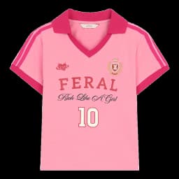 ELFSACK Assorted Jersey Style T-shirts, Sporty Number Print Tees, Slim V-neck Short Sleeve Tops for Women
