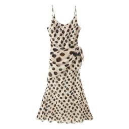 KLKXMYT Elegant Women Printed Slip Long Dress Sleeveless Backless Sexy Midi Dress Detachable Scarf Female Evening Party Dresses