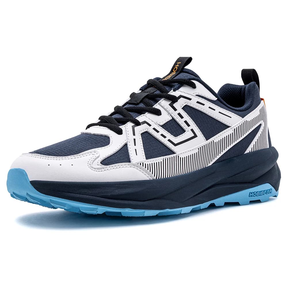 HOBIBEAR Wide Toe Box Running Shoes Unisex Trail Runner Sneakers Non-Slip Lightweight Outdoor Jogging Footwear for Men Women