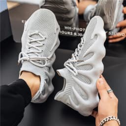 Men Sports Running Jogging Shoes Summer Casual Sneakers Outdoor Breathable Mesh For Women Light Shock-absorption Black Tennis