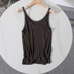 Women's Vest Tops V Neck Vest Solid Color Thin Tank Tops Sexy Shirts Feminino Casual Tees Tops