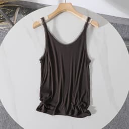 Women's Vest Tops V Neck Vest Solid Color Thin Tank Tops Sexy Shirts Feminino Casual Tees Tops