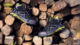 LARNMERN Men's Steel Toe Safety Work Boots Shoe Non Slip Shoes for Man Anti-puncture Anti-static Protective Safety Boots