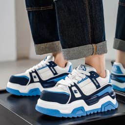 Men's Thick-Soled Height-Increasing Casual Sports Shoes, Low-Top Lace-Up Style, Wear-Resistant Sole, Comfortable and Anti-Slip,