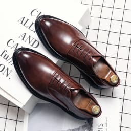 Classic Oxfords Shoes Men Retro Casual Business Social Leather Shoes For Men Office Wedding Leather Shoes Men's Dress Shoes