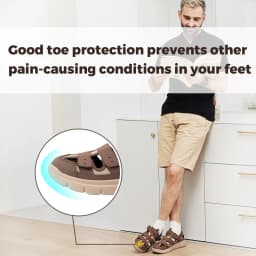 FitVille Summer Men's Wide Width Casual Diabetic Sandals, Lightweight Open Toe Sandals Built-in Arch Support, Effective Foot Pain Relief for Plantar Fasciitis, for Wide & Swollen Feet