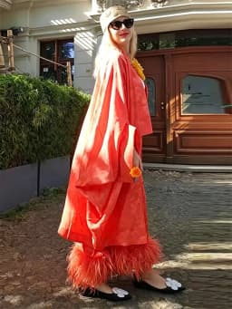 2026 Spring Women's Red Floral Jacquard Satin Kimono, Three-Quarter Sleeve Open-Front Long Casual Outerwear