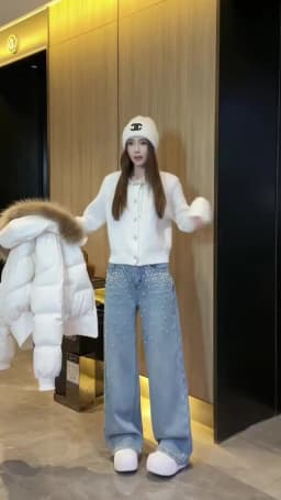 Winter Fur Collar Hooded Cotton Padded Short Coat Women Shiny Rhinestone Puffer Jacket Casual Zip Up Outerwear куртка женская