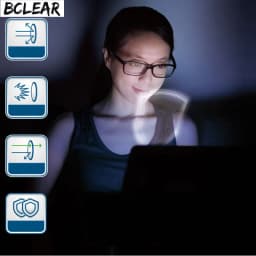 BCLEAR 1.67 Refractive Index Anti Blue Ray Lenses Single Vision Lens Myopia Blue Light Eyes Protection Glasses High Index Thin