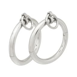 Polished Shining Stainless Steel Lockable Wrist Ankle Cuffs Bangle Bracelet With Removable O Ring Lock Screw Key