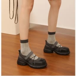 Autumn Chunky Women Sports Shoes Fashion Shallow Butterfly-knot Platform Sneakers Ladies Casual Flats Outdoor 2026 Jane Shoe