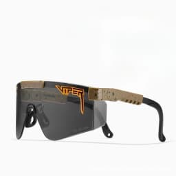 Pit Viper Retro Oversized Sports Cycling Sunglasses Women Men Colorful Lens TR90 Frame Shield Riding Glasses Fashion Windproof Eyewear
