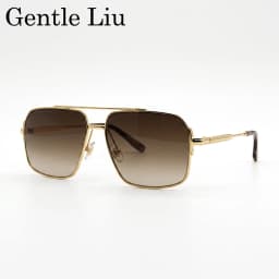 Oversized Square Sunglasses Men 2026 Luxury Brand Gold Metal Frame Double Bridge Sun Glasses Male Vintage Fashion Driving Shades