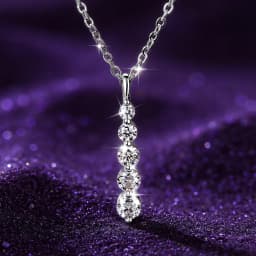 IOGOU 14k Gold Filled 0.92cttw D Color Round Moissanite Pendant Necklace for Women 5-Stone Bar Collar GRA Certified Jewelry Gift