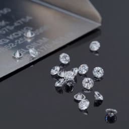D VVS-VS Top Melee Lab Grown Diamonds 0.8mm ~ 4mm HPHT Full Cut VVS-VS Loose Diamond Wholesale