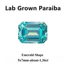 Lab Grown Paraiba Oval Cut Neon Blue Color for DIY Advanced Jewelry Making Inlay Ring Necklace Selectable Certificate