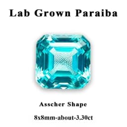 Lab Grown Paraiba Oval Cut Neon Blue Color for DIY Advanced Jewelry Making Inlay Ring Necklace Selectable Certificate