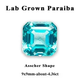 Lab Grown Paraiba Oval Cut Neon Blue Color for DIY Advanced Jewelry Making Inlay Ring Necklace Selectable Certificate