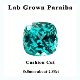 Lab Grown Paraiba Oval Cut Neon Blue Color for DIY Advanced Jewelry Making Inlay Ring Necklace Selectable Certificate