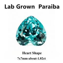 Lab Grown Paraiba Oval Cut Neon Blue Color for DIY Advanced Jewelry Making Inlay Ring Necklace Selectable Certificate