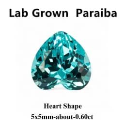 Lab Grown Paraiba Oval Cut Neon Blue Color for DIY Advanced Jewelry Making Inlay Ring Necklace Selectable Certificate