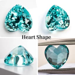 Lab Grown Paraiba Oval Cut Neon Blue Color for DIY Advanced Jewelry Making Inlay Ring Necklace Selectable Certificate
