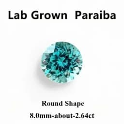 Lab Grown Paraiba Oval Cut Neon Blue Color for DIY Advanced Jewelry Making Inlay Ring Necklace Selectable Certificate