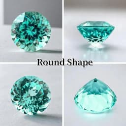 Lab Grown Paraiba Oval Cut Neon Blue Color for DIY Advanced Jewelry Making Inlay Ring Necklace Selectable Certificate