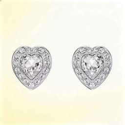 2026 Original High Quality Round Heart Necklace Earrings Open Ring Bracelet Fashion Women's Fine Jewelry Set Romantic Gift