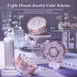 Flower Knows Knight Unicorn Collection Cloud Loose Setting Powder