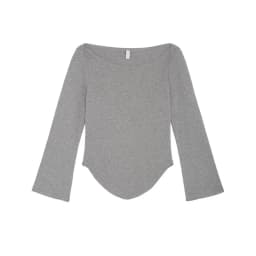 Cou Three-Quarter Sleeve Top, Off-Shoulder Boat Neck Short Lace Design, Retro Bell Sleeves, Slim Fit, Flattering for a Hot Girl Look, Three-Quarter Sleeve Base Shirt, Pure Desire Style, Can Be Worn as an Inner or Outer Layer