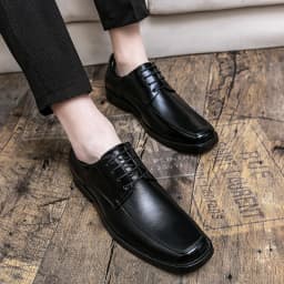 Trend Men's Dress Shoes High Quality Brogues Office Casual Business Shoes For Men Classic Wedding Party Formal Leather Shoes Man
