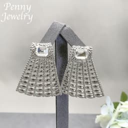 Original Rhinestones Jewelry Set for Women Collar Exaggerated Zirconia Necklace Earring Bracelet Ring Wedding Party Gifts