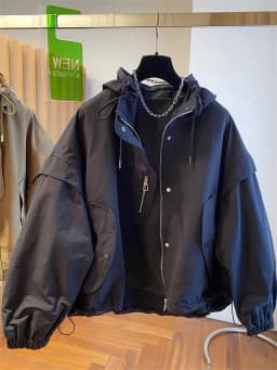 Summer Women Thin Jacket 2026 New Casual Short Jacket Top Loose Breathable Drawstring windbreaker Hooded Sun Protection Clothes