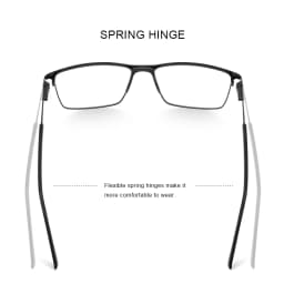 MERRYS DESIGN Men Titanium Alloy Glasses Frame Business Style Male Square Ultralight Eye Myopia Prescription Eyeglasses S2170