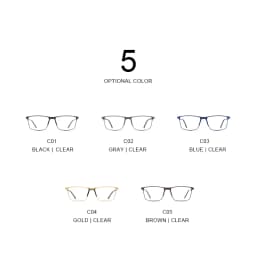 MERRYS DESIGN Men Titanium Alloy Glasses Frame Business Style Male Square Ultralight Eye Myopia Prescription Eyeglasses S2170
